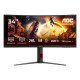 AOC G4 CU34G4Z écran PC 86,4 cm (34") 3440 x 1440 pixels Wide Quad HD LED Noir, Rouge AOC G4 CU34G4Z écran PC 86,4 cm (34") 3440 x 1440 pixels Wide Quad HD LED Noir, Rouge