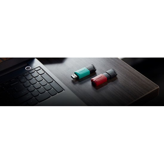 Kingston Technology DataTraveler Exodia M lecteur USB flash 256 Go USB Type-A 3.2 Gen 1 (3.1 Gen 1) Noir, Turquoise