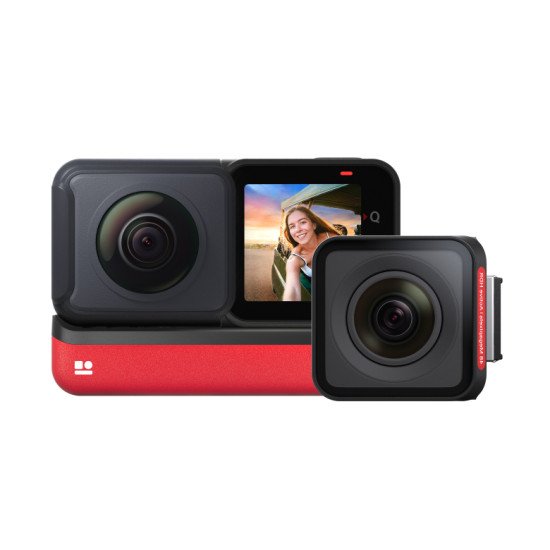 Insta360 ONE RS Twin caméra pour sports d'action 48 MP 4K Ultra HD 25,4 / 2 mm (1 / 2") Wifi 125,3 g