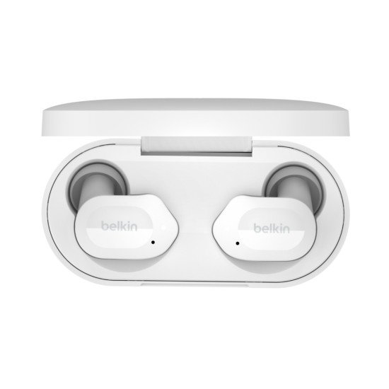 Belkin SOUNDFORM Play Casque True Wireless Stereo (TWS) Ecouteurs Bluetooth Blanc