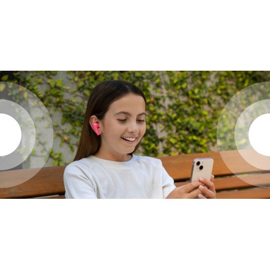 Belkin Soundform Nano​ Écouteurs Sans fil Ecouteurs Appels/Musique Micro-USB Bluetooth Rose