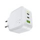 Green Cell CHARGC08W chargeur d'appareils mobiles Casques, Netbook, Smartphone, Tablette Blanc Secteur Charge rapide Intérieure