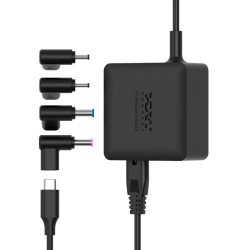Port Designs 904065ACTOEU adaptateur de puissance & onduleur Intérieure 65 W Noir