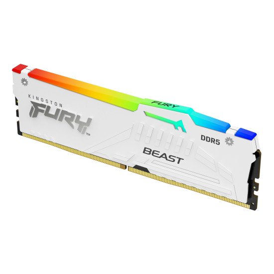 Kingston Technology FURY Beast RGB module de mémoire 16 Go 1 x 16 Go DDR5 5600 MHz