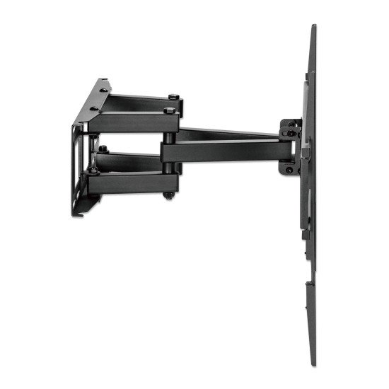 Manhattan Support mural pour TV/moniteurs (Bras articulé), écrans 32" à 55", Compatibilité VESA : de 100x100 à 400x400 mm (vérifiez les dimensions des quatre trous de fixation à l'arrière), charge max. 40 kg, noir