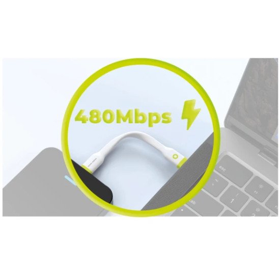 Mobile Origin COMC-USBC-WHT câble USB USB 2.0 0,1 m 0,48 Gbit/s Blanc