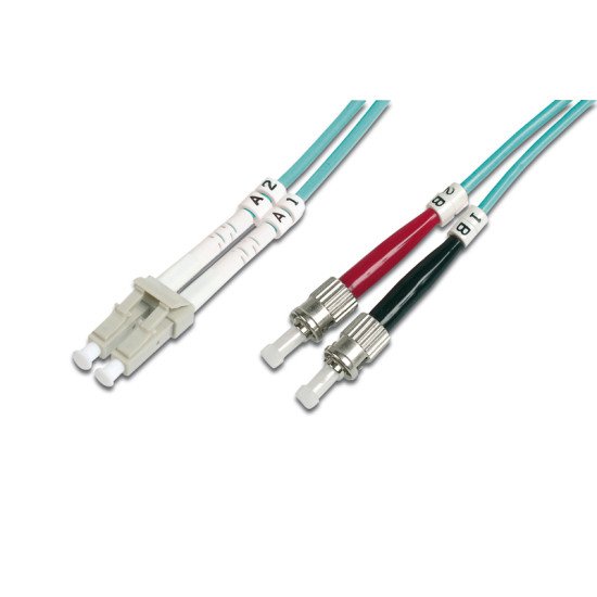 Digitus DK-2531-10/3 câble de fibre optique 10 m LC ST/BFOC Bleu