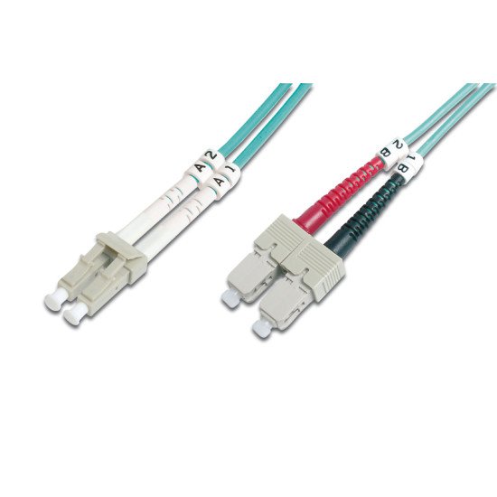 Digitus DK-2532-01/3 câble de fibre optique 1 m LC SC Bleu
