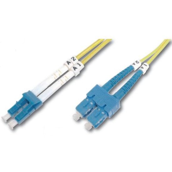 Digitus DK-2932-05 câble de fibre optique 5 m LC SC Jaune