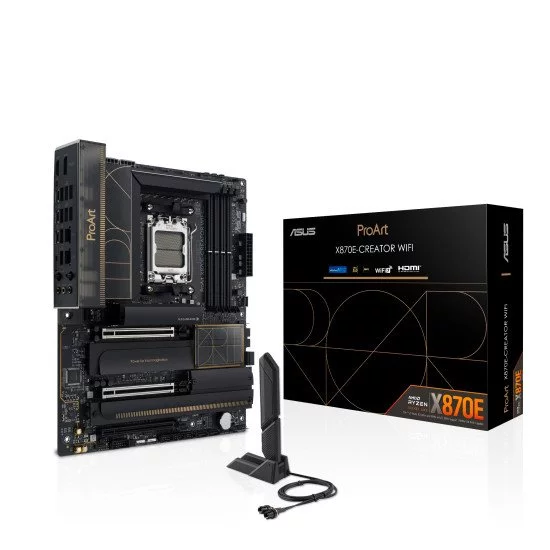 ASUS ProArt X870E-CREATOR WIFI AMD X870E Emplacement AM5 ATX ASUS ProArt X870E-CREATOR WIFI AMD X870E Emplacement AM5 ATX