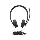 Lenovo 4XD1P83425 casque Avec fil Arceau Appels/Musique USB Type-A Noir