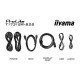 iiyama ProLite T1731SR-B2S écran PC 43,2 cm (17") 1280 x 1024 pixels Écran tactile