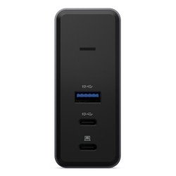 Lenovo G0AE0065EU station d'accueil Avec fil USB 3.2 Gen 1 (3.1 Gen 1) Type-C Noir, Gris