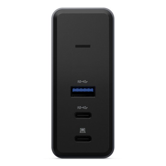Lenovo G0AE0065EU station d'accueil Avec fil USB 3.2 Gen 1 (3.1 Gen 1) Type-C Noir, Gris