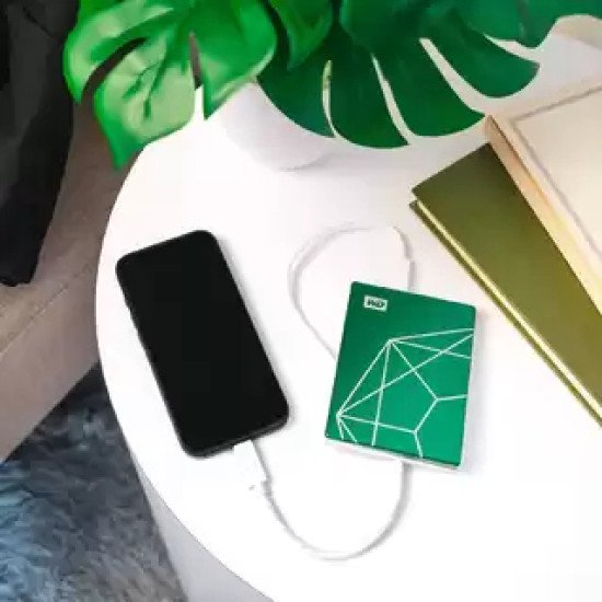 Western Digital My Passport Ultra, 20th Anniversary Edition disque dur externe 2 To 2.5" USB Type-C 3.2 Gen 1 (3.1 Gen 1) Vert Western Digital My Passport Ultra, 20th Anniversary Edition disque dur externe 2 To 2.5" USB Type-C 3.2 Gen 1 (3.1 Gen 1) Vert