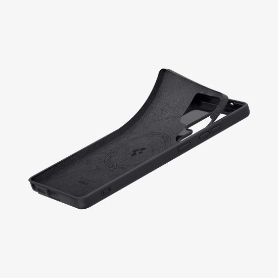 Spigen Silicone Fit (MagFit) coque de protection pour téléphones portables 17,5 cm (6.9") Housse Noir Spigen Silicone Fit (MagFit) coque de protection pour téléphones portables 17,5 cm (6.9") Housse Noir