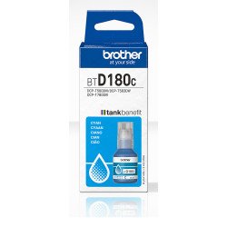 Brother BTD180C Bouteille d'encre cyan originale