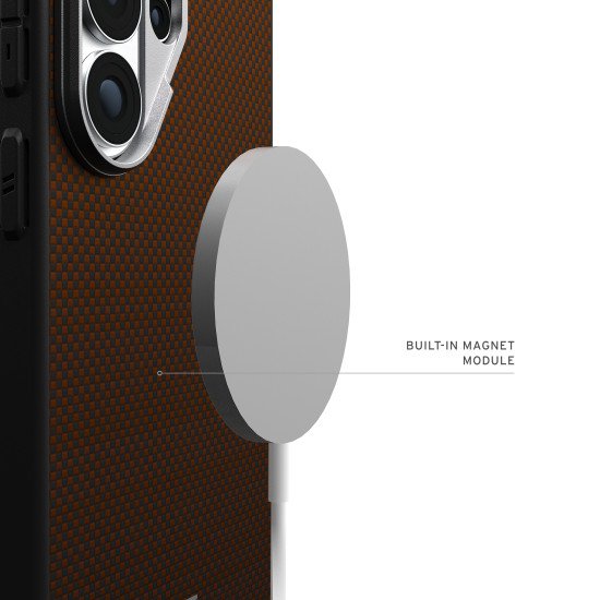 Urban Armor Gear 214545119732 coque de protection pour téléphones portables 17,5 cm (6.9") Housse Charbon de bois