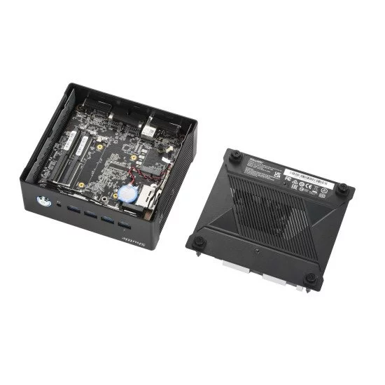 Shuttle Nano PC NT10H5, Intel Core Ultra 5 125H, Intel Arc graphics, 2xHDMI, 2xUSB 4.0 (DP), 2x2.5Gbit LAN, VESA, 24/7 Shuttle Nano PC NT10H5, Intel Core Ultra 5 125H, Intel Arc graphics, 2xHDMI, 2xUSB 4.0 (DP), 2x2.5Gbit LAN, VESA, 24/7