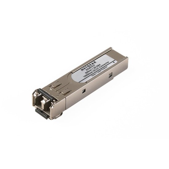 Netgear ProSafe GBIC Module 1000BASE-SX Fiber SFP module émetteur-récepteur de réseau 65 nm