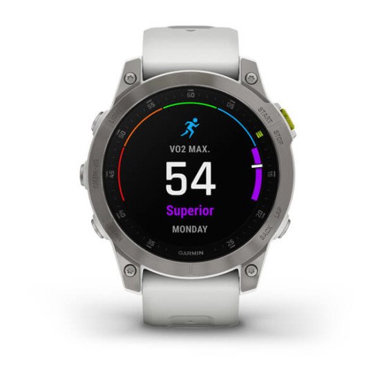 Garmin epix Gen 2 3,3 cm (1.3") AMOLED 45 mm Blanc GPS (satellite)