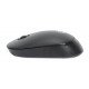 Manhattan Souris sans fil Performance III, noire, 1000 dpi, 2,4 GHz (jusqu'à 10 m), USB, optique, ambidextre, 3 boutons avec molette, nano récepteur USB, pile AA non incluse, garantie 3 ans