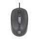 Manhattan Souris USB filaire Comfort II, 1000 dpi, optique, ambidextre, 3 boutons + molette, noire, garantie 3 ans