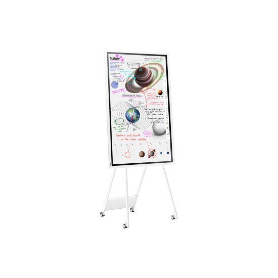 Samsung WM55B Panneau plat de signalisation numérique 139,7 cm (55") VA Wifi 350 cd/m² 4K Ultra HD Blanc Écran tactile Intégré dans le processeur Tizen 6.5 16/7