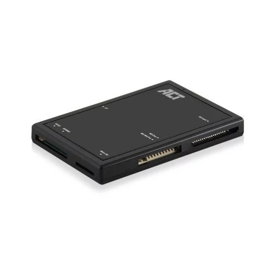 ACT AC6370 lecteur de carte mémoire USB 3.2 Gen 1 (3.1 Gen 1) Type-A Noir ACT AC6370 lecteur de carte mémoire USB 3.2 Gen 1 (3.1 Gen 1) Type-A Noir
