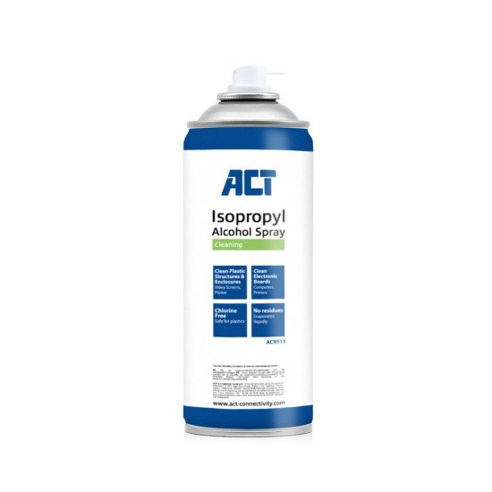 ACT AC9511 kit de nettoyage pour ordinateur Universel Pulvérisateur de nettoyage d'équipement électronique 400 ml