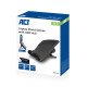 ACT AC8100 Support de livres 43,9 cm (17.3") Supports de Notebook Noir