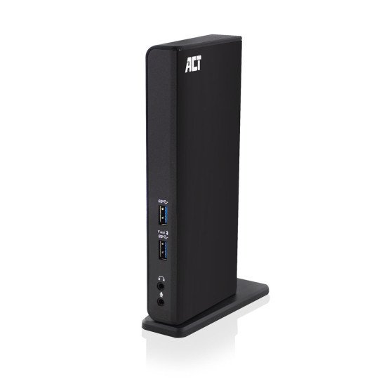 ACT AC7049 station d'accueil Avec fil USB 3.2 Gen 1 (3.1 Gen 1) Type-C Noir