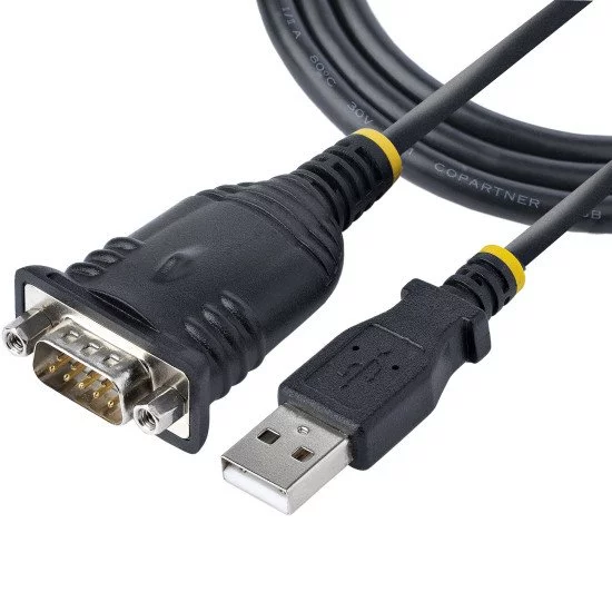 StarTech.com Adaptateur USB vers Série de 1m - Convertisseur DB9 Mâle vers USB - Adaptateur USB RS232, Prolific IC - Convertisseur RS232 vers USB pour PLC/Imprimante/Scanner/Switch - Windows/Mac StarTech.com Adaptateur USB vers Série de 1m - Convertisseur DB9 Mâle vers USB - Adaptateur USB RS232, Prolific IC - Convertisseur RS232 vers USB pour PLC/Imprimante/Scanner/Switch - Windows/Mac