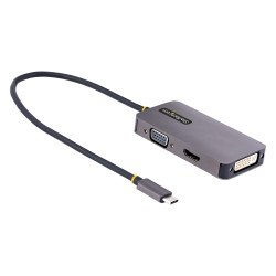 StarTech.com Adaptateur USB C vers HDMI VGA - Dock USB C Multiport Digital/AV - Adaptateur USB Type C Jusqu'à 4K60Hz - Station d'Accueil USB C, Compatible Thunderbolt 3/4 - Adaptateur de Voyage StarTech.com Adaptateur USB C vers HDMI VGA - Dock USB C Multiport Digital/AV - Adaptateur USB Type C Jusqu'à 4K60Hz - Station d'Accueil USB C, Compatible Thunderbolt 3/4 - Adaptateur de Voyage