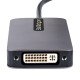 StarTech.com Adaptateur USB C vers HDMI VGA - Dock USB C Multiport Digital/AV - Adaptateur USB Type C Jusqu'à 4K60Hz - Station d'Accueil USB C, Compatible Thunderbolt 3/4 - Adaptateur de Voyage