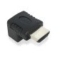 ACT AC7570 changeur de genre de câble HDMI Noir