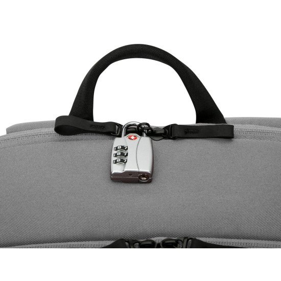 Targus Sagano sacoche d'ordinateurs portables 39,6 cm (15.6") Sac à dos Noir, Gris