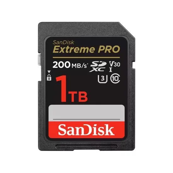 SanDisk Extreme PRO 1000 Go SDXC UHS-I Classe 10 SanDisk Extreme PRO 1000 Go SDXC UHS-I Classe 10