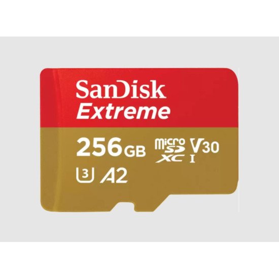 SanDisk Extreme 256 Go MicroSDXC UHS-I Classe 3