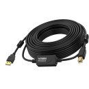 Vision TC 10MUSB+/BL/2 câble USB 10 m USB 2.0 USB A USB B Noir Vision TC 10MUSB+/BL/2 câble USB 10 m USB 2.0 USB A USB B Noir