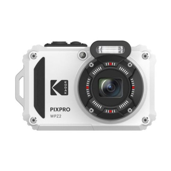 Kodak PIXPRO WPZ2 1/2.3" Appareil-photo compact 16,76 MP BSI CMOS 4608 x 3456 pixels Blanc