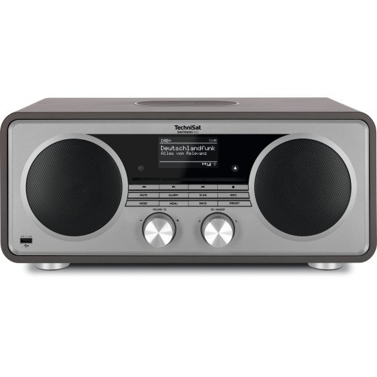 TechniSat DIGITRADIO 602 Internet Analogique et numérique Anthracite, Argent