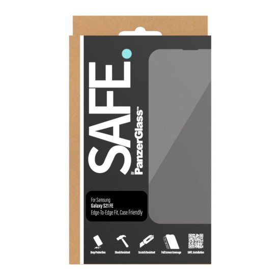 PanzerGlass SAFE. by ® Screen Protector Samsung Galaxy S21 FE Protection d'écran transparent 1 pièce(s) PanzerGlass SAFE. by ® Screen Protector Samsung Galaxy S21 FE Protection d'écran transparent 1 pièce(s)