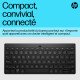 HP 355 Compact Multi-Device KBD AZERTY clavier Maison Bluetooth Noir HP 355 Compact Multi-Device KBD AZERTY clavier Maison Bluetooth Noir