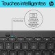 HP 355 Compact Multi-Device KBD AZERTY clavier Maison Bluetooth Noir HP 355 Compact Multi-Device KBD AZERTY clavier Maison Bluetooth Noir