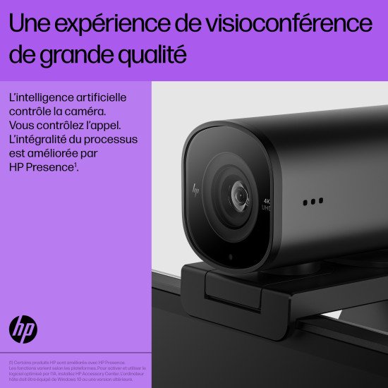 HP Webcam de diffusion 4K 965