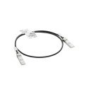 Aruba R9D19A câble de fibre optique 1 m SFP+ Noir, Argent Aruba R9D19A câble de fibre optique 1 m SFP+ Noir, Argent