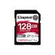 Kingston Technology Canvas React Plus 128 Go SD UHS-II Classe 10