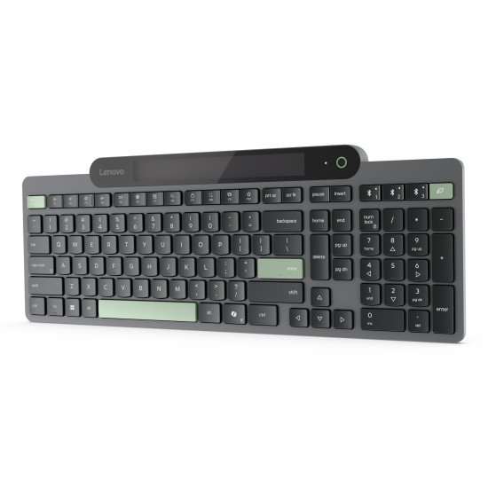 Lenovo 4Y41R69515 clavier maison/bureau Bluetooth Belge, Français Noir, Vert