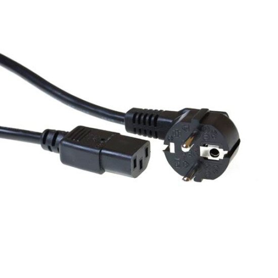 ACT AK5016 câble électrique Noir 5 m CEE7/7 Coupleur C13